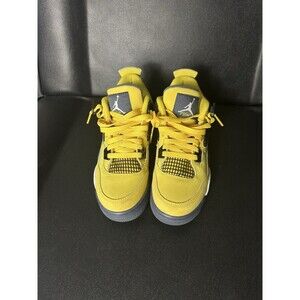 Nike Air Jordan 4 Retro Lightning Yellow Thunder 2021  408452-700 Size 5